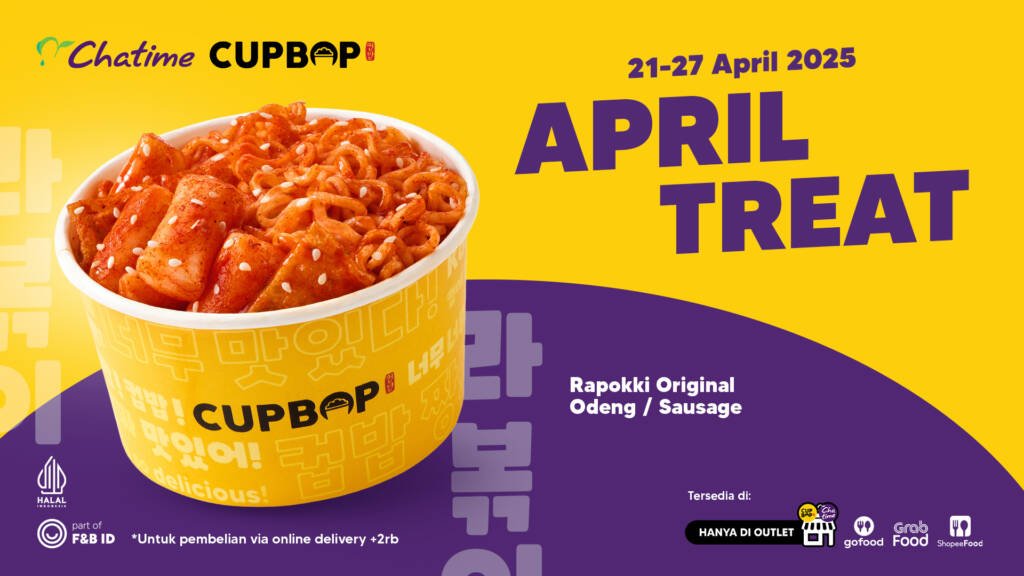 promo kuliner, promo hari kartini, promo makanan dan minuman, makanan korea murah, kawan lama group, Promo Cupbop Spesial Hari Kartini