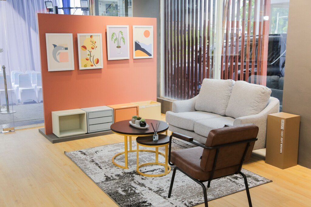 jotun flagship store krakatau paint medan, cat rumah minimalis, inspirasi warna cat dinding, cat interior