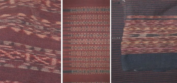 Motif kain tenun ikat khas Lembata-NTT 