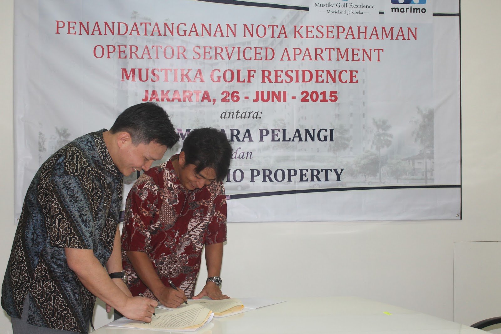 Mustika Land-MOU Marimo Property