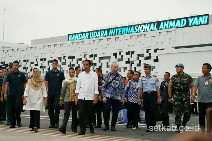 Presiden Jokowi Resmikan Terminal Baru Bandara Ahmad Yani Semarang - Humas Setkab