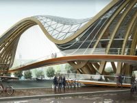 Amsterdam Footbridge by Laurent Sain Val