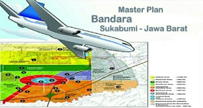 Masterplan-Bandara-Sukabumi Setelah Tol Bocimi dan Jalur Ganda KA, Pemerintah Segera Bangun Bandara Sukabumi