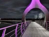 Sölvesborg Bridge by Ljusarkitektur