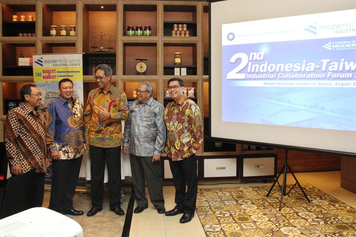 moderncikande buka peluang kerjasama dengan investor asal taiwan