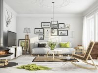 living room scandinavian