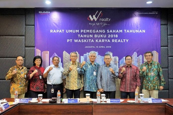 laba bersih waskita realty