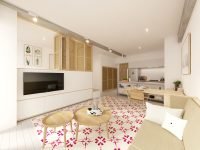 The Loggia, Apartemen Multifungsi dari Farpoint – ruang tamu