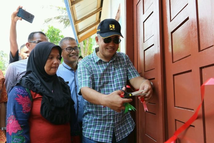 bedah rumah di Kabupaten Kampar