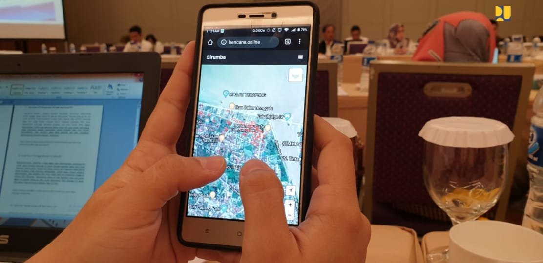 Kementerian PUPR meluncurkan Aplikasi Sirumba