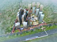 taman sakura di sakura garden city apartemen