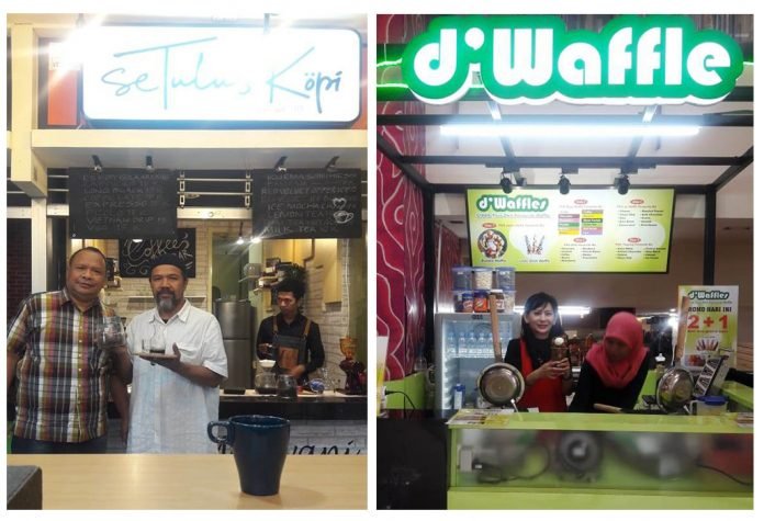 Bisnis makanan dan minuman ringan di TM Thamrin City