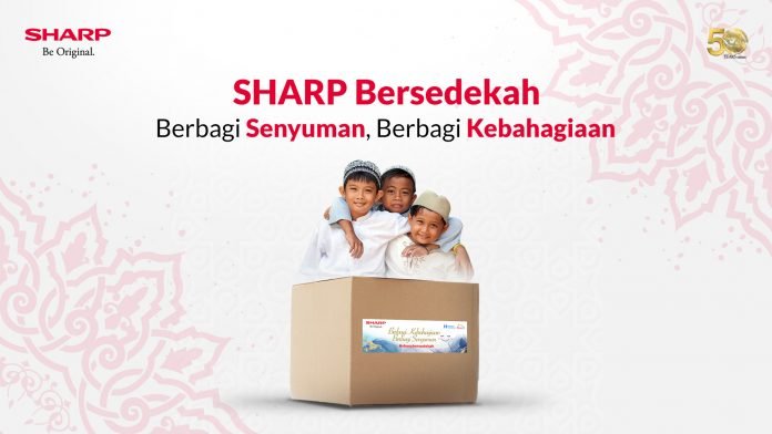 csr sharp di tengah wabah covid