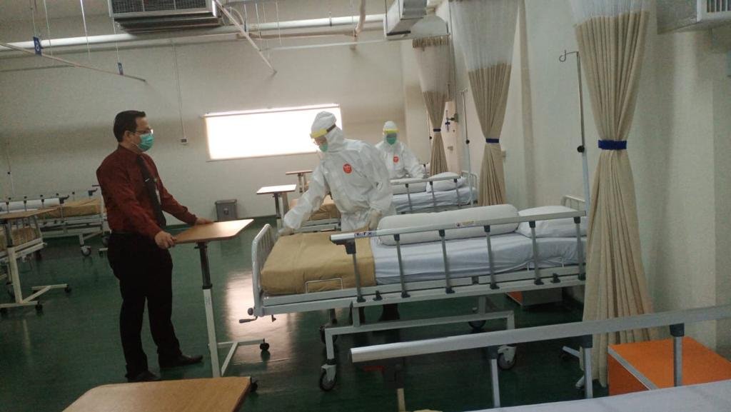 ruang isolasi di ciputra hospital