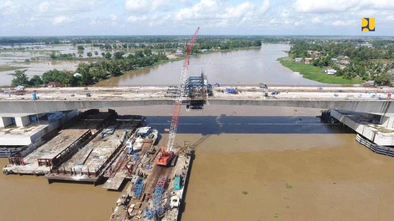 Tol Kayu Agung–Palembang Tuntas Juli 2020