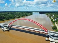 Jembatan Tumbang Samba Rampung 100 Persen