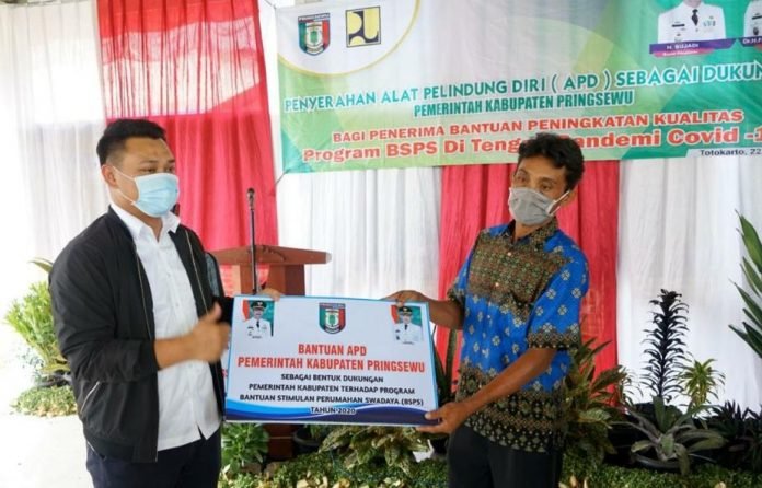 bedah rumah di pringsewu