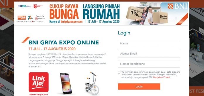 bni griya expo online