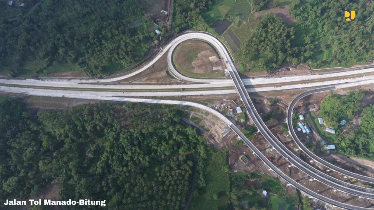 dua ruas jalan tol beroperasi