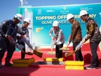 tutup atap Olive Tower di apartemen grand dharmahusada lagoon