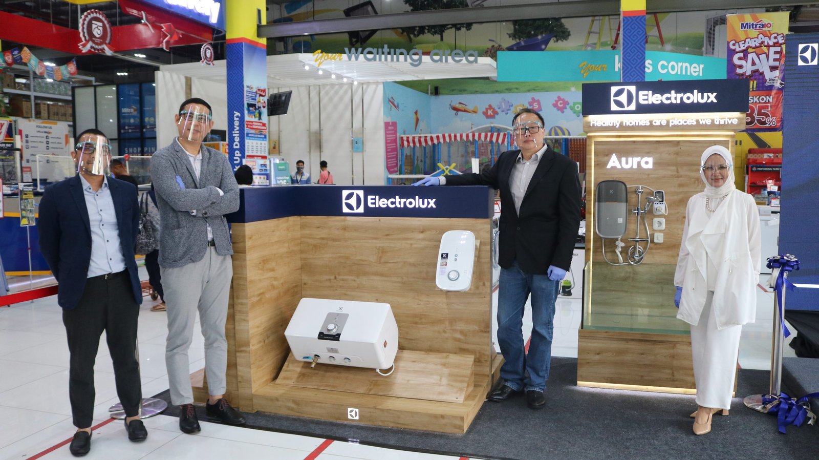 Peluncuran Electrolux Water Heater