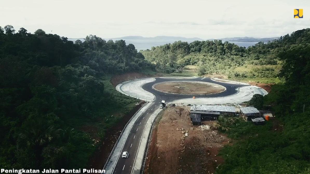 Jalan dukung sektor pariwisata