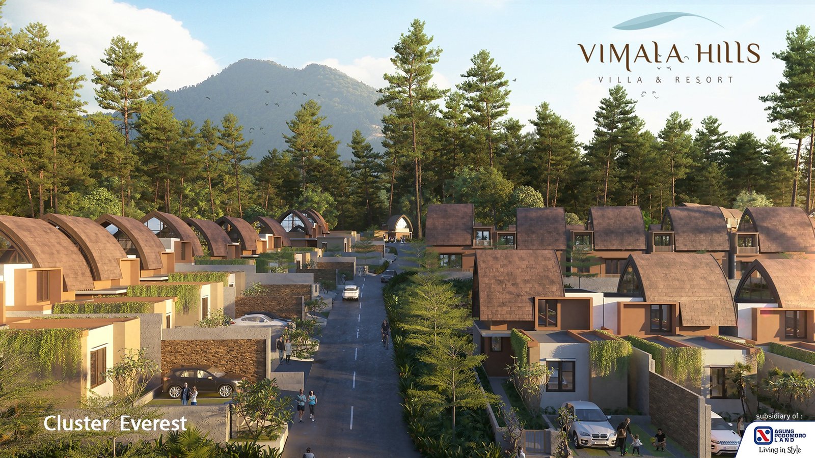 Cluster Everest di Vimala Hills, Bogor