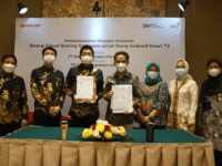 Sharp dan Telkom – Dokumentasi Kerja Sama Antara Manajemen PT Sharp Electronics Indon…