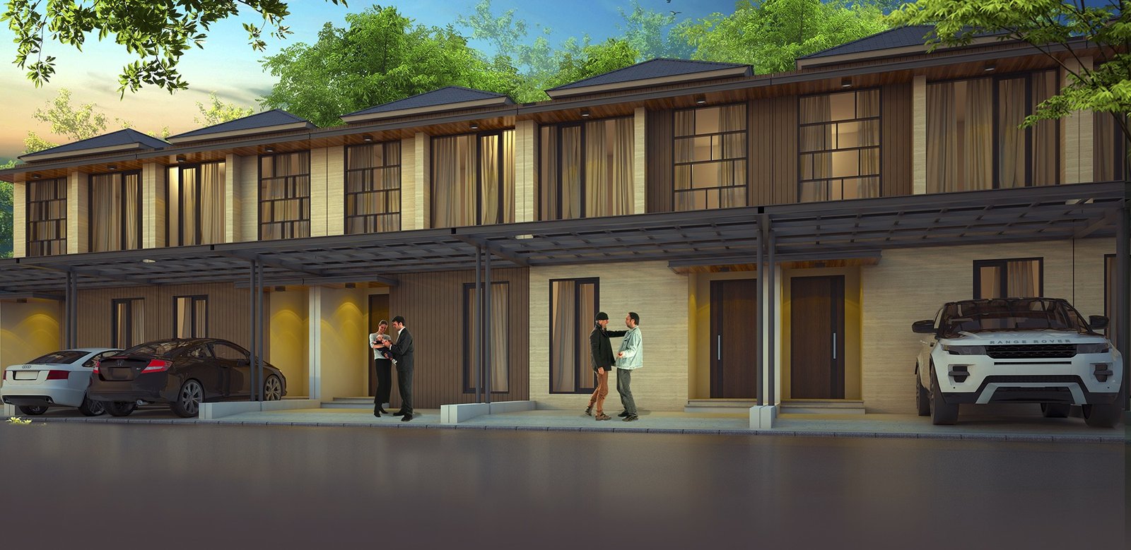 Rumah di Cluster La Seine Precast