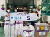 Metland melalui Yayasan Metropolitan Peduli memberikan bantuan berupa obat-obatan kepada warga terdampak bencana di NTT