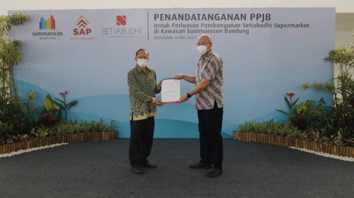 Setiabudhi Supermarket Memperluas Lahannya di Summarecon Bandung