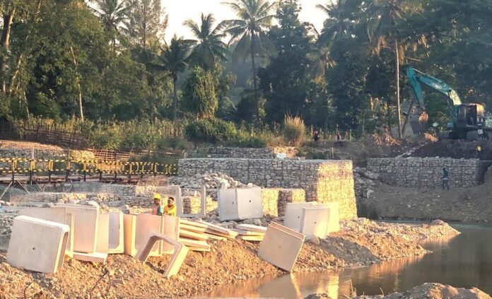 Pembangunan Jembatan Benanain di Malaka