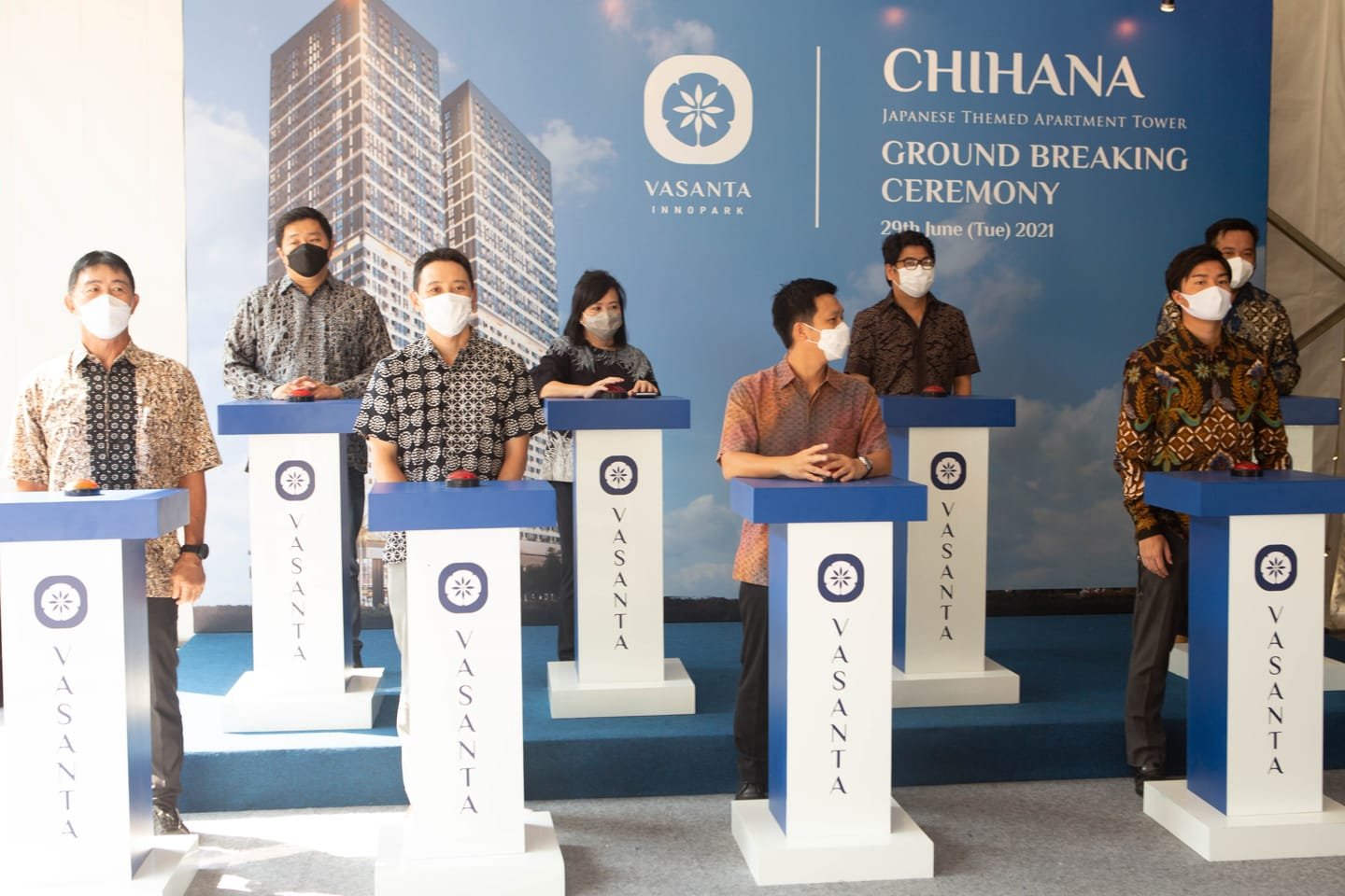 vasanta innopark groundbreaking Tower Chihana