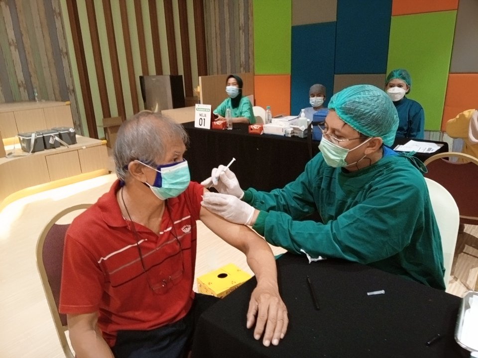 vaksin di QBig BSD City