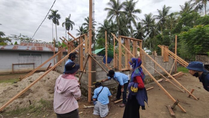 bedah rumah di gorontalo utara program bsps oleh Kementerian PUPR
