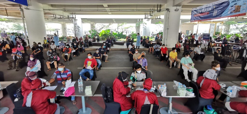 Mitbana dan Sinar Mas Land Buka Sentra Vaksin di Terminal Intermoda BSD City