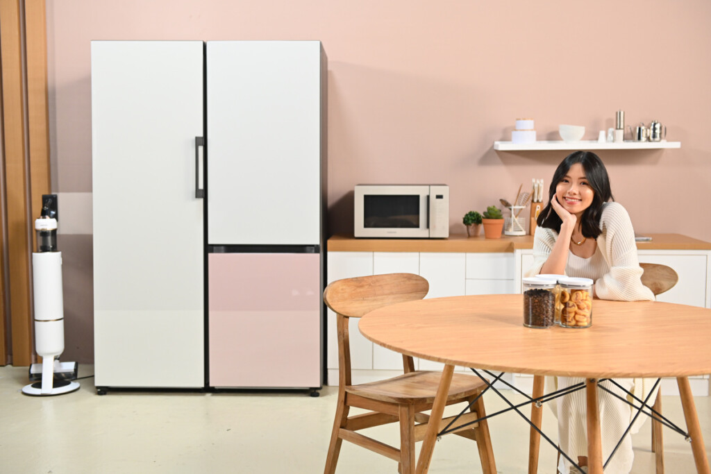 Samsung BESPOKE Refrigerator 1-Door & Bottom Mount Freezer