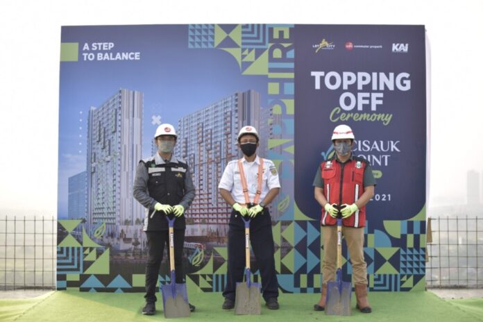 Topping Off Tower Sapphire Cisauk Point