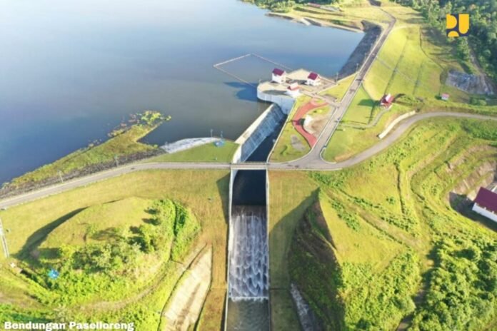 Bendungan Paselloreng di Kabupaten Wajo Provinsi Sulawesi Selatan 4 bendungan siap diresmikan