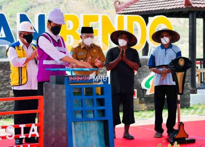 Presiden Jokowi resmikan Bendungan Bendo