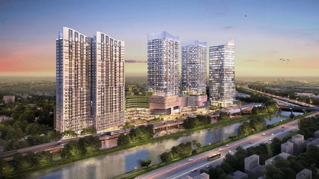 Kawasan superblok Megacity Bekasi