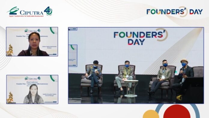 Grup Ciputra merayakan Hari Ulang Tahun (HUT) ke 40 dengan menggelar Founders Day di Ciputra Artpreneur Jakarta