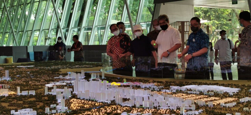 Menteri PPN dan Kepala Bappenas, Suharso Monoarfa berkunjung ke BSD City