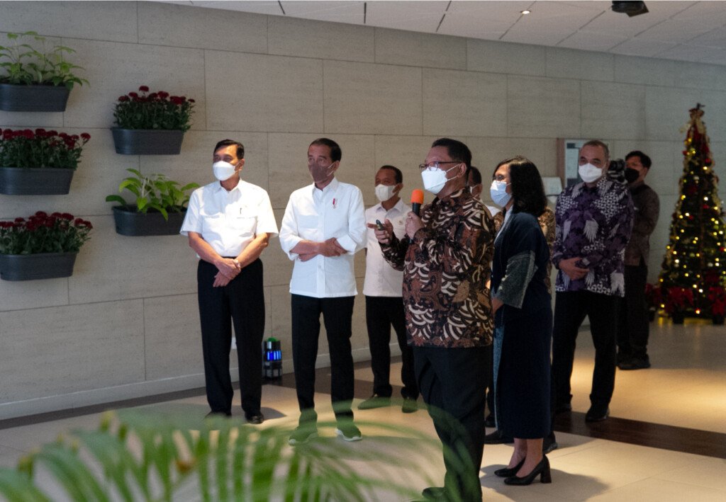 Jokowi melakukan kunjungan kerja ke Rainbow Springs CondoVillas, Summarecon Serpong