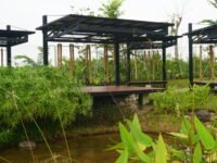 Taman Abisvara di Sayana Apartments, Kota Harapan Indah