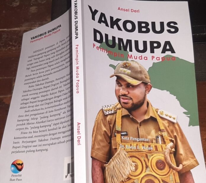 Buku Yakobus Dumupa: Pemimpin Muda Papua, karya Ansel Deri
