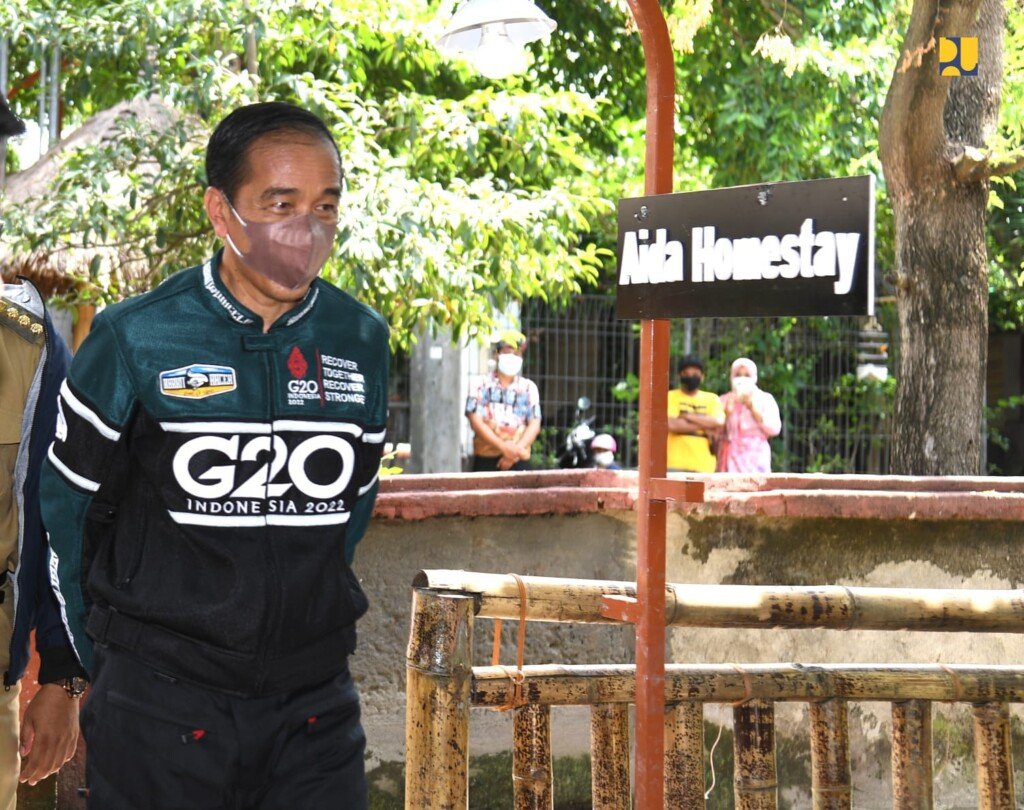 jokowi pastikan homestay di mandalika