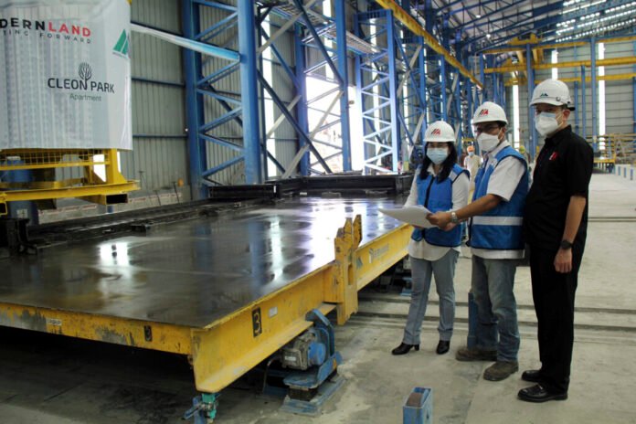 Aplikasikan Material Precast Facade M Panel, Cleon Park Apartment Dipastikan Rampung Lebih Cepat