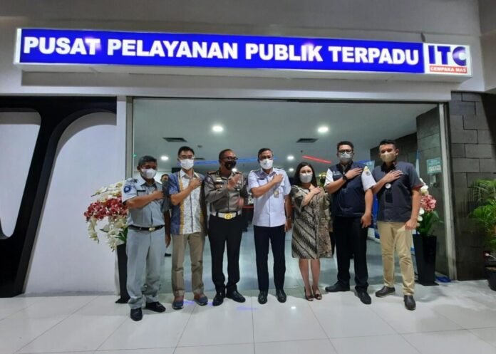 Peresmian Pusat Pelayanan Publik Terpadu di ITC Cempaka Mas