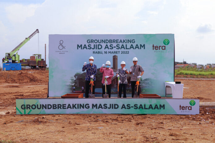 Groundbreaking pembangunan Masjid As-Salaam Tera Damai